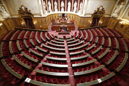 El hemiciclo del Senado franc&eacute;s