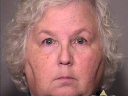 Nancy Crampton-Brophy, retratada pela polícia de Portland