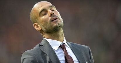 Guardiola se lamenta en el Friburgo-Bayern