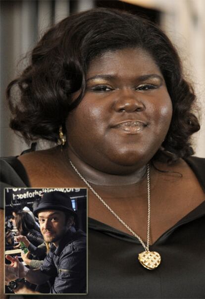 Gabby Sidibe y Justin Timberlake