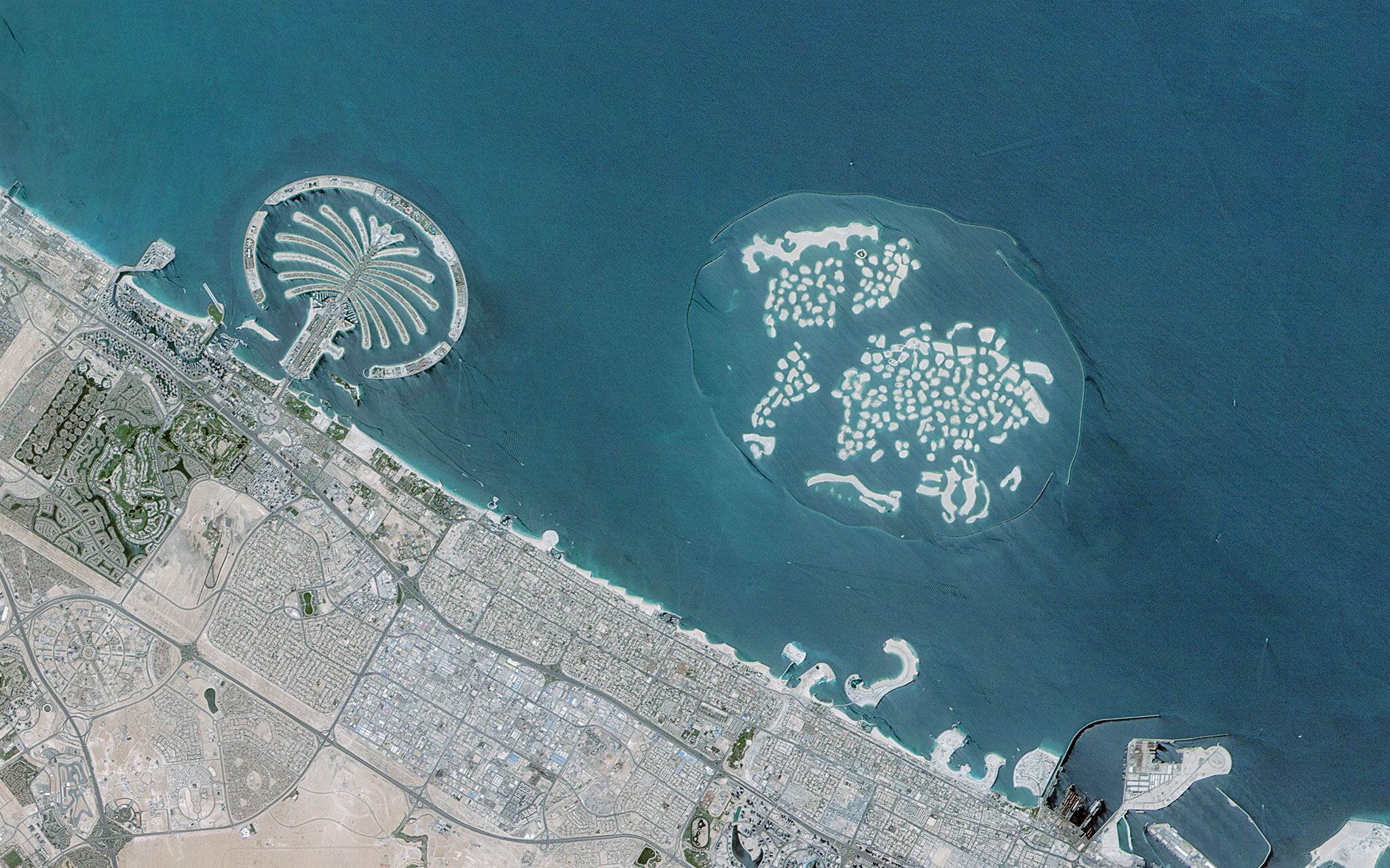 'The World': islas artificiales en Dubai.