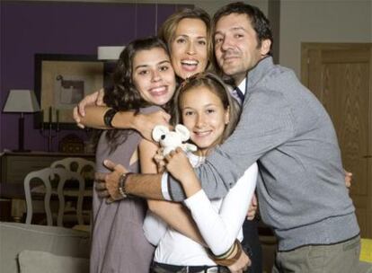 Los Nieto, una de las familias protagonistas de <i>Padres. </i>