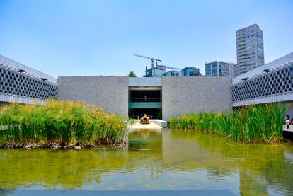 El Museo de Antropología de México.