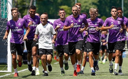 Antonio Pintus, nuevo preparador físico del Real Madrid.