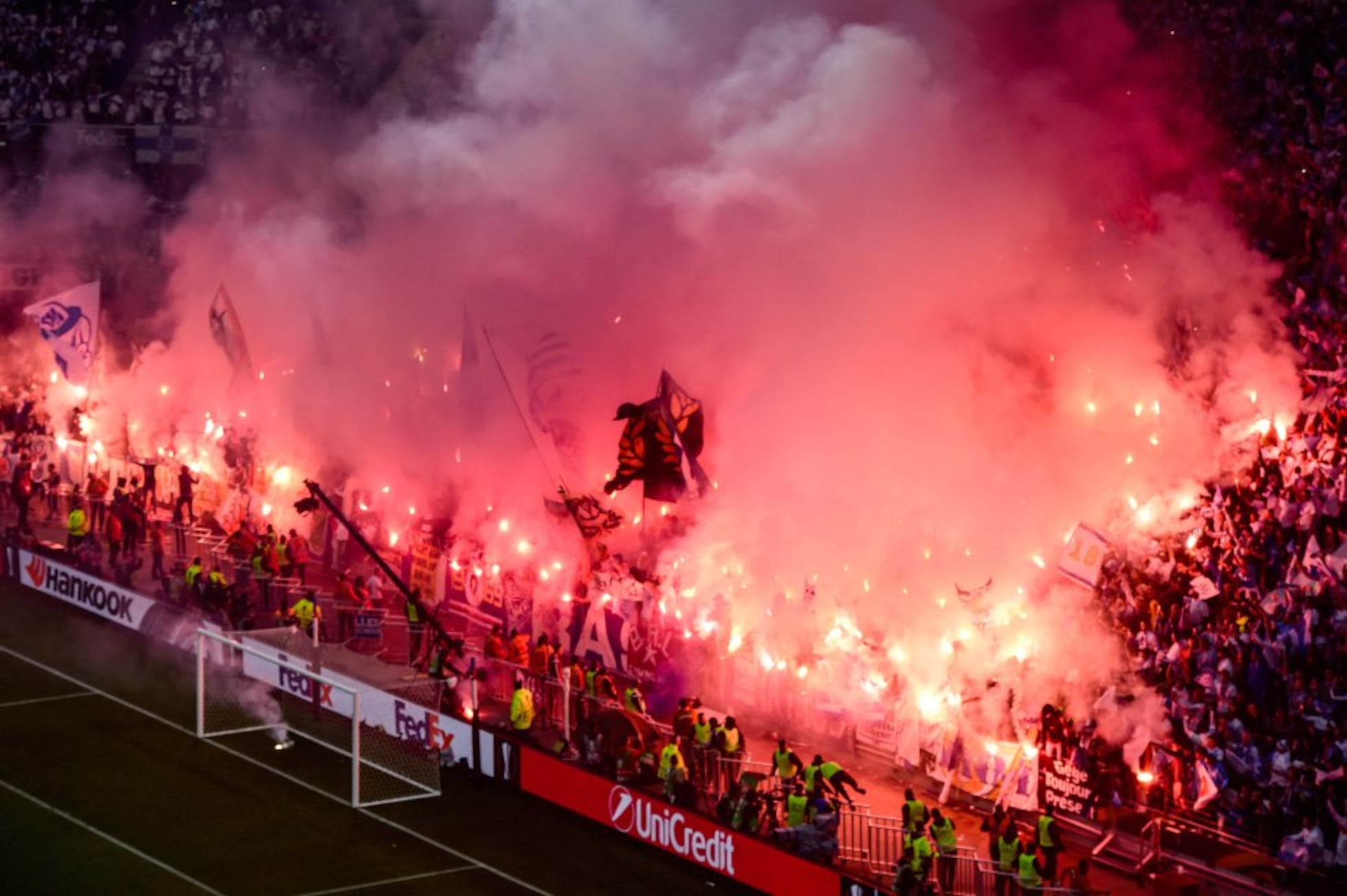 Écharpe Finale UEFA Europa League 2018 – Atlético Madrid Vs Olympique Marseille – Collector