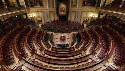 Congreso de los Diputados, en una imagen tomada el pasado martes.