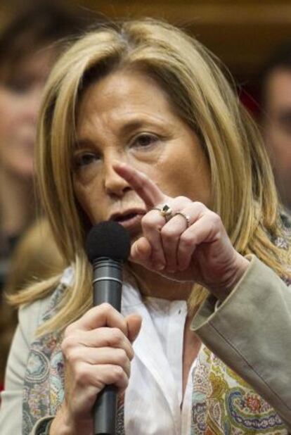 Joana Ortega, vicepresidenta de la Generalitat y titular del Departamento de Interior.