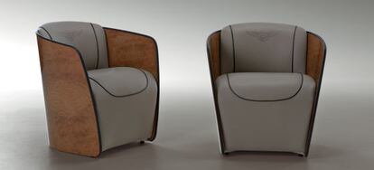 Sillones de Bentley, desde 4.550 euros.