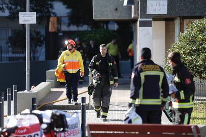 Bomberos y servicios de emergencia, en una imagen de archivo.