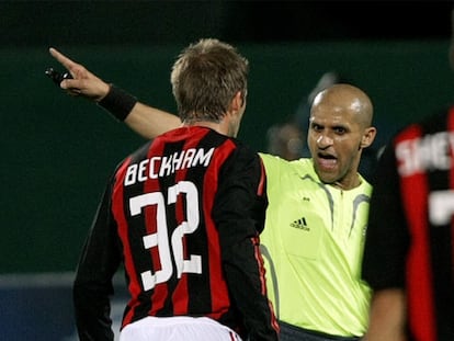 Beckham debuta con el Milan