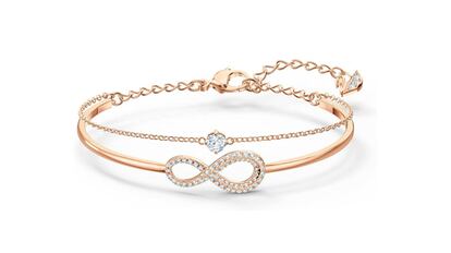 Pulsera de Swarovski Swa Infinity, dos colores