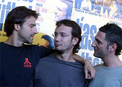 Alberto San Juan, David Serrano y Ernesto Alterio.