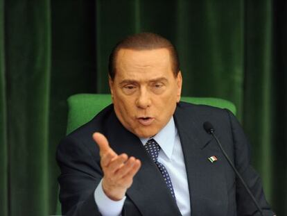 El exprimer ministro Berlusconi.