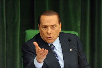 El exprimer ministro Berlusconi.