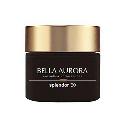 Splendor 60 de Bella Aurora es un tratamiento redensificante de día especialmente creado para pieles maduras. Además de su tecnología anti-manchas, aporta efecto lifting. con un 35% de descuento, ahorra más de 14 euros.