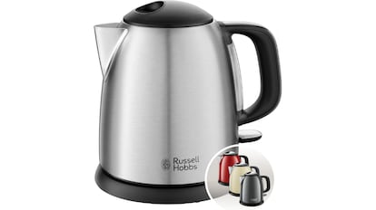 View of the Russell Hobbs kettle on sale on Amazon.