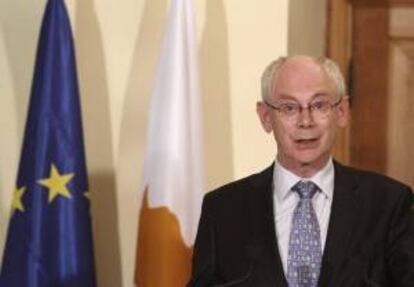 El presidente del Consejo Europeo, Herman Van Rompuy. EFE/Archivo