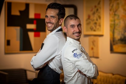 Kike Gallardo y Daniel Bustilla, fundadores de El Herbario Comestible.  