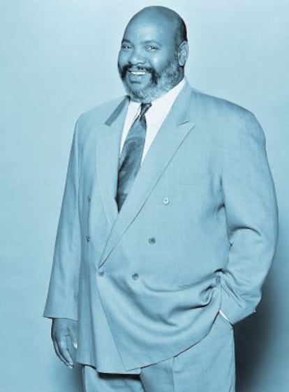 El actor James Avery.