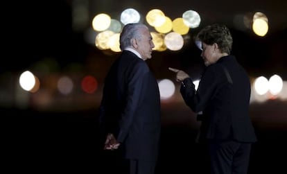 Temer e Dilma recebem Merkel, na quarta-feira.