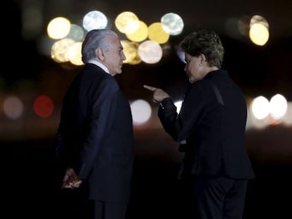 Temer e Dilma recebem Merkel, na quarta-feira.