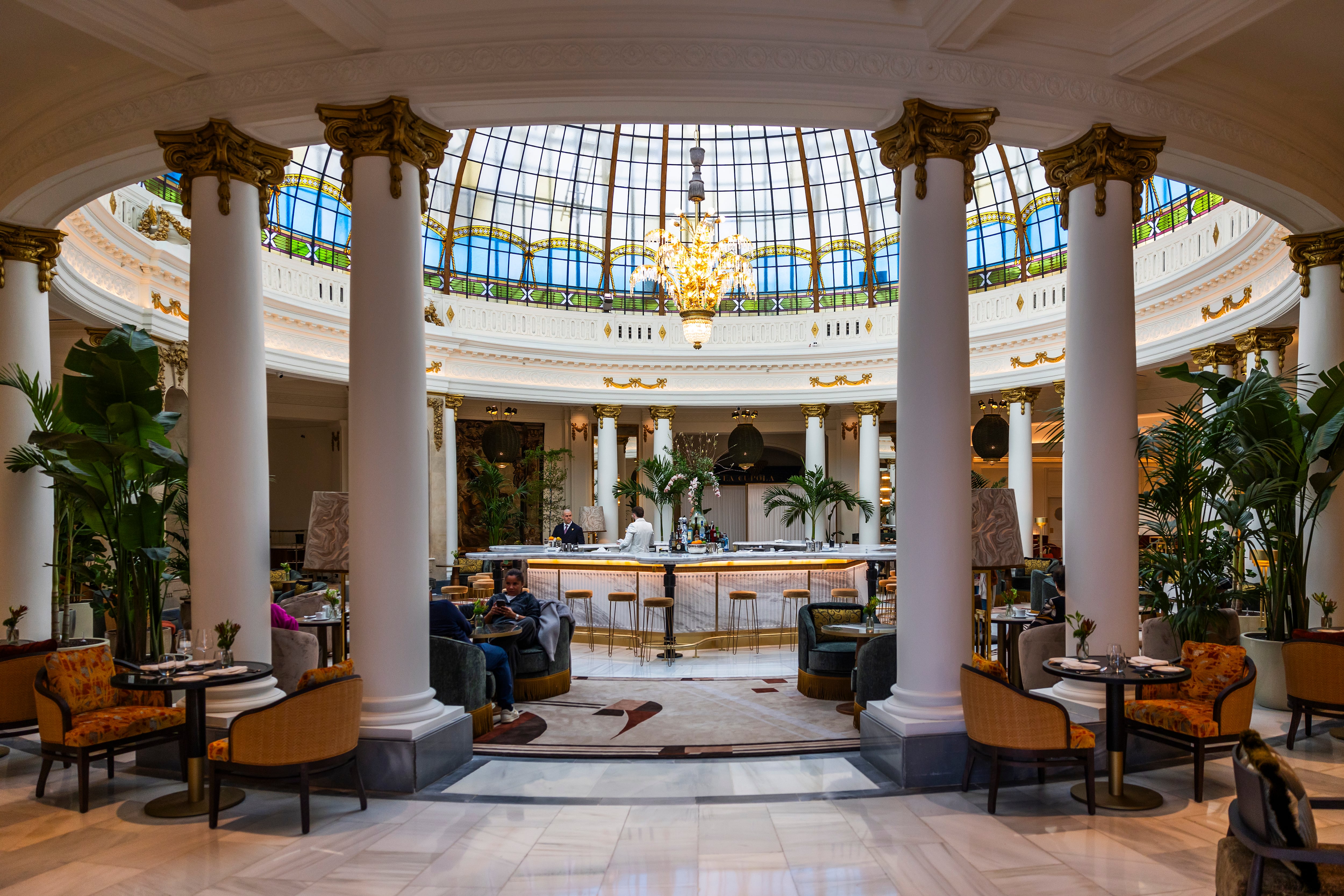 Remodelación del Hotel Palace, en Madrid.