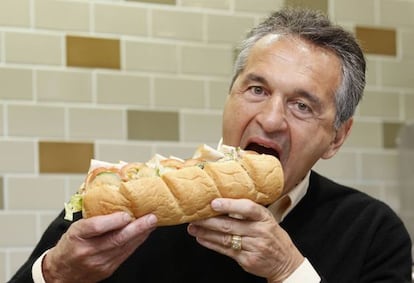 Fred DeLuca, cofundador de Subway, en una imagen de 2012.