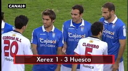 Xerez 1 - Huesca 3