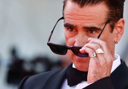 Colin Farrell, antes de la proyección de gala de 'The Banshees of Inishering'.