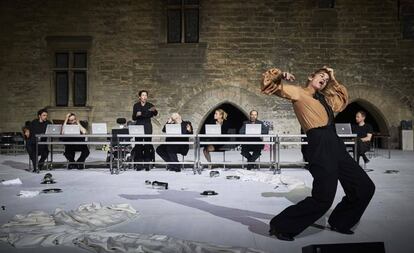 La obra de Pascal Rambert en el festival de Aviñón.