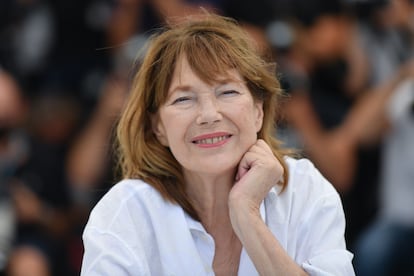 Jane Birkin, en el festival de Cannes en 2021. 