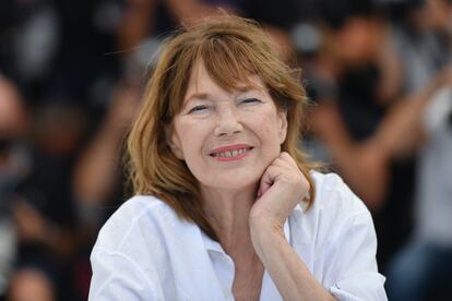 Jane Birkin, en el festival de Cannes en 2021. 