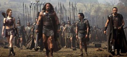 Dwayne &ldquo;The Rock&rdquo; Johnson stars in Brett Ratner&rsquo;s &lsquo;Hercules.&rsquo;