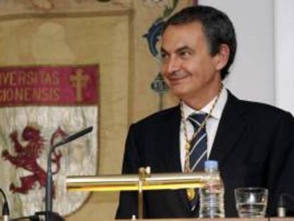 El expresidente del Gobierno José Luis Rodríguez Zapatero. EFE/Archivo