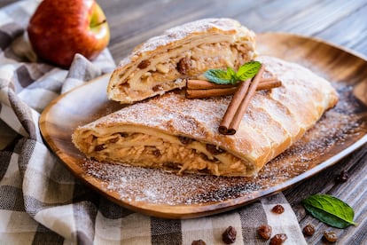 Appelstrudel.