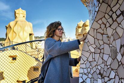 En La Pedrera, de Gaudí.