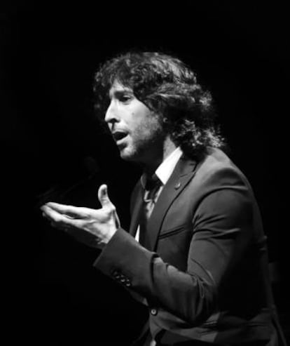 El cantaor Arcángel.