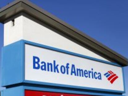 Logotipo de Bank of America. 