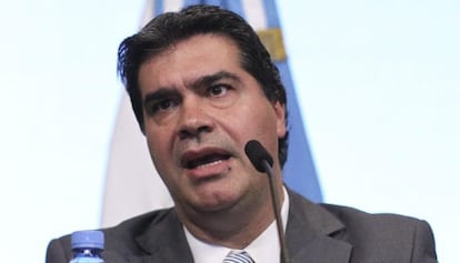 El jefe de Gobierno argentino, Jorge Capitanich. 