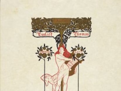 Ex-libris Eudalt Thomas (1902).