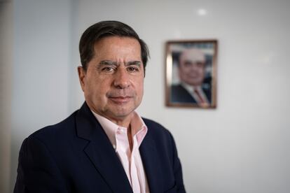 Juan Fernando Cristo en Bogotá, en julio de 2023.