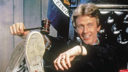 Harry Anderson, en su papel más conocido.