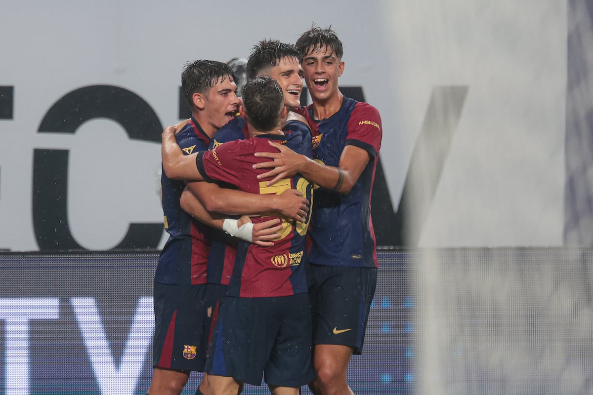 Barcelona narrowly wins soggy, delayed preseason Clasico in New Jersey | Football | Sports