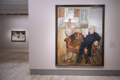 El cuadro de Lucian Freud 'Gran interior'.