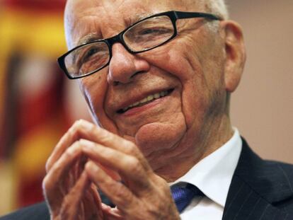 El presidente de News Corporation, Rupert Murdoch.