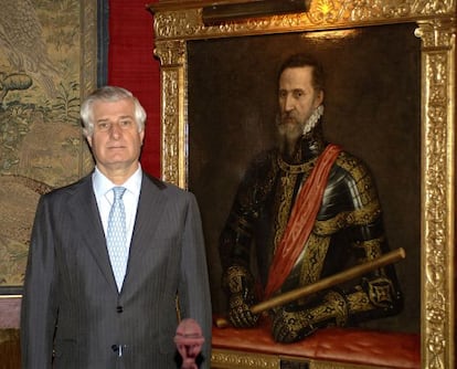 El primog&eacute;nito de la Casa de Alba, Carlos Carlos Fitz-James Stuart, duque de Hu&eacute;scar. 