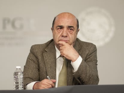 Jesús Murillo Karam, ex procurador general de la República, en 2014.