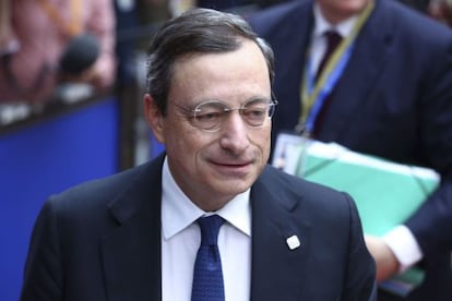 El presidente del Banco Central Europeo, Mario Draghi.