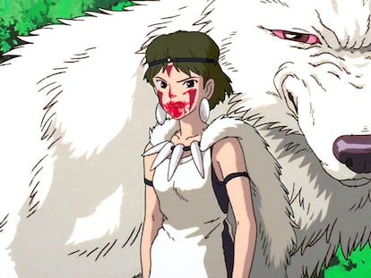 Imagen de 'La princesa Mononoke'.