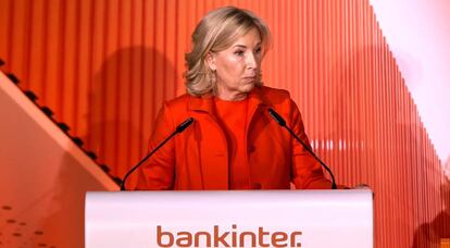 María Dolores Dancausa, consejera delegada de Bankinter y una de las pocas ejecutivas del Ibex 35.